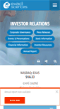 Mobile Screenshot of investor.exactsciences.com